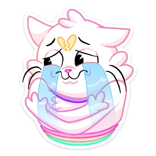 😭 Стикер «Котострофа» для Telegram