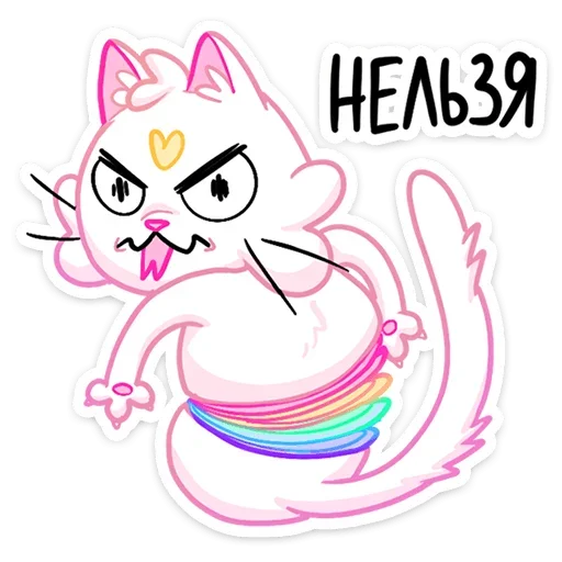 😡 Стикер «Котострофа» для Telegram