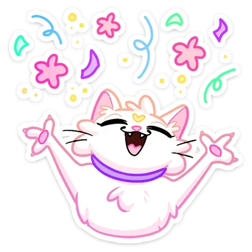 🎉 Стикер «Котострофа» для Telegram