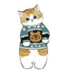 🎄 Эмодзи «Новогодние котики» для Telegram