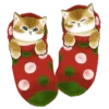 🎄 Эмодзи «Новогодние котики» для Telegram