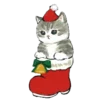 🎄 Эмодзи «Новогодние котики» для Telegram