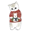 🎄 Эмодзи «Новогодние котики» для Telegram