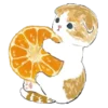🎄 Эмодзи «Новогодние котики» для Telegram