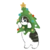 🎄 Эмодзи «Новогодние котики» для Telegram