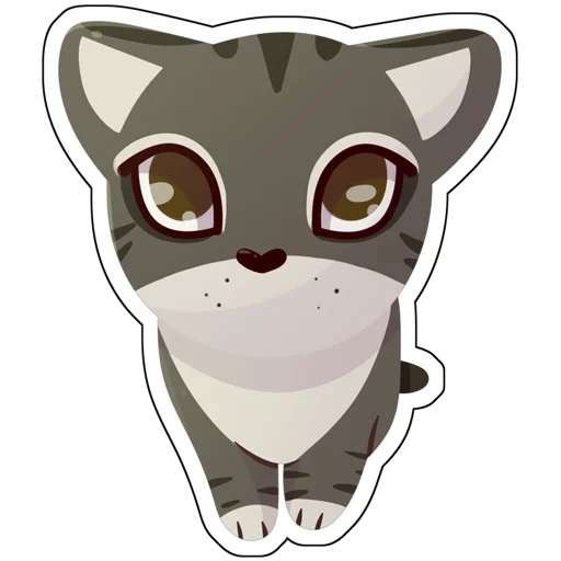 🥺 Стикер «Котики антибиотики» для Telegram