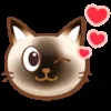 🥰 Эмодзи «Cats» для Telegram