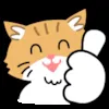 👍 Эмодзи «Cats» для Telegram