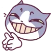 🤗 Эмодзи «Cat Motions 2» для Telegram