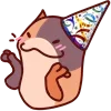 🥳 Эмодзи «Cat Motions 2» для Telegram