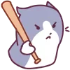😠 Эмодзи «Cat Motions 2» для Telegram