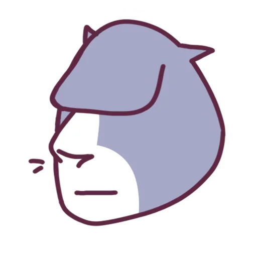 🗿 Стикер «Cat Motions 2 without text» для Telegram