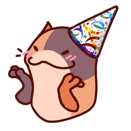 🤤 Стикер «Cat Motions 2 without text» для Telegram