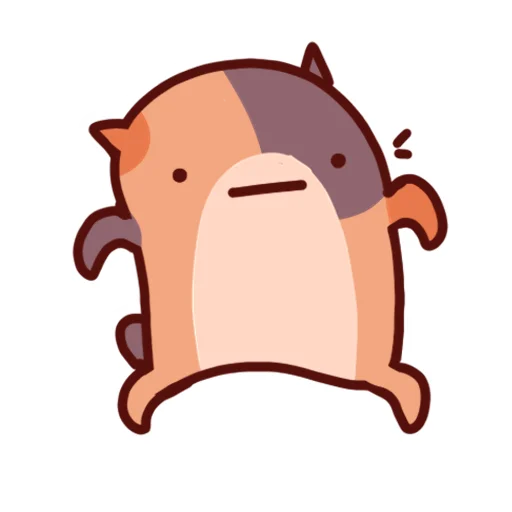 🐱 Стикер «Cat Motions 2 without text» для Telegram