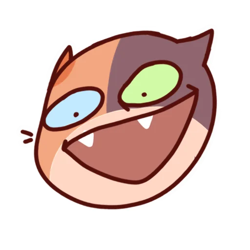😵‍💫 Стикер «Cat Motions 2 without text» для Telegram