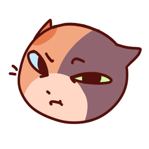 😒 Стикер «Cat Motions 2 without text» для Telegram