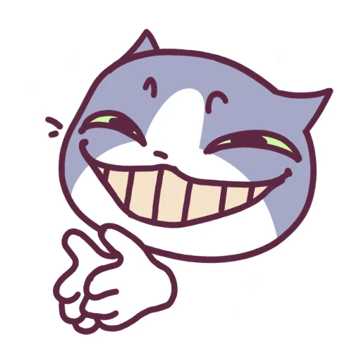 😏 Стикер «Cat Motions 2 without text» для Telegram