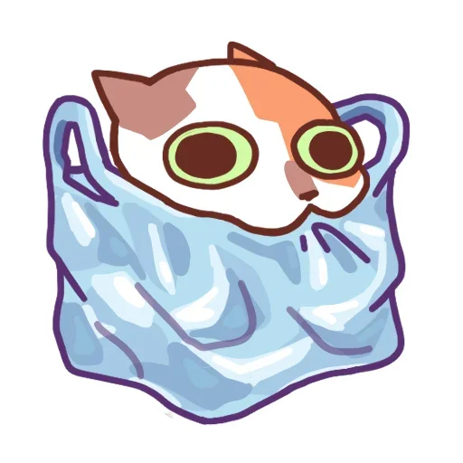 🛍 Стикер «Движовые коты» для Telegram