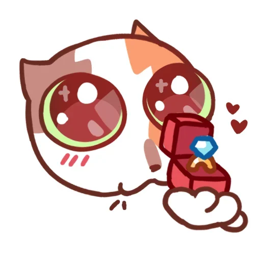 💍 Стикер «Движовые коты» для Telegram