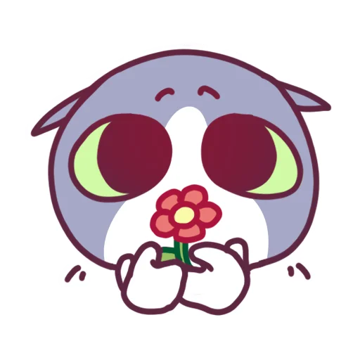 😘 Стикер «Cat Motions 2» для Telegram