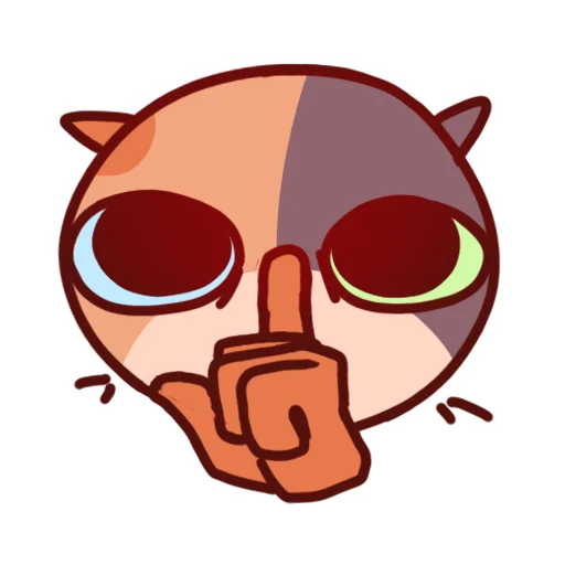 😈 Стикер «Cat Motions 2» для Telegram
