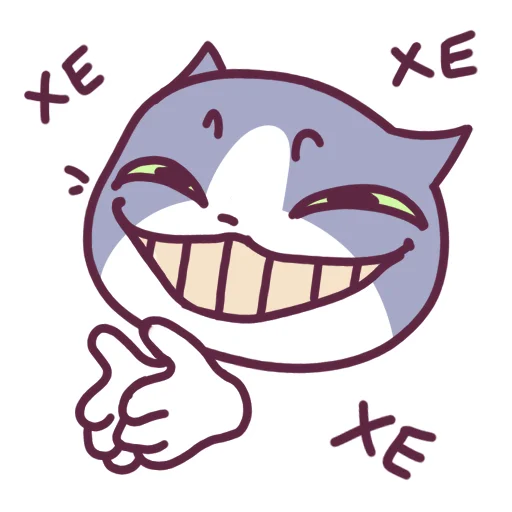 😏 Стикер «Cat Motions 2» для Telegram