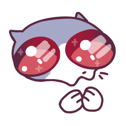 🥹 Стикер «Cat Motions 2» для Telegram