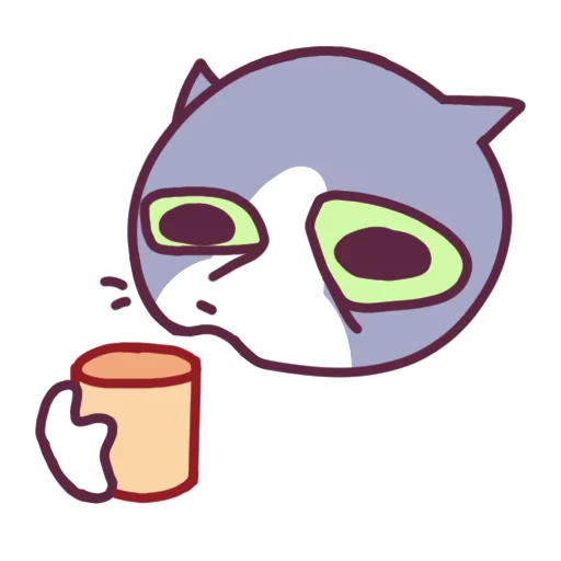 😒 Стикер «Cat Motions 2» для Telegram