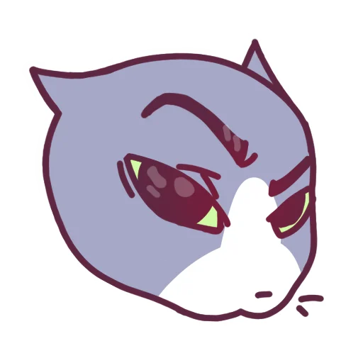 😤 Стикер «Cat Motions 2» для Telegram