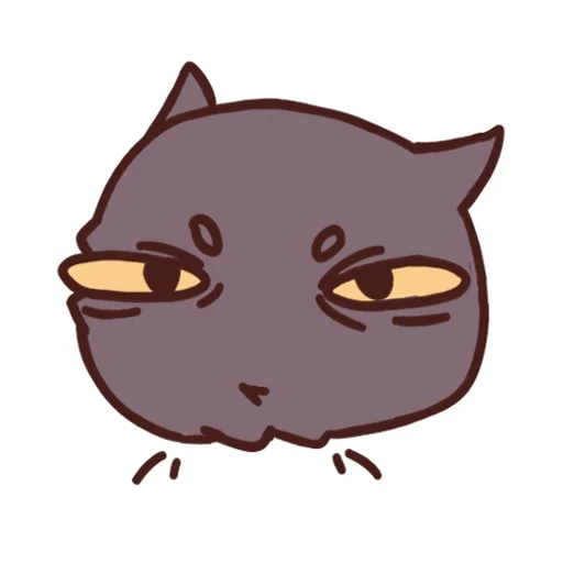 😠 Стикер «Cat Motions without text» для Telegram