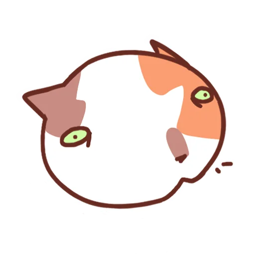 😐 Стикер «Cat Motions without text» для Telegram