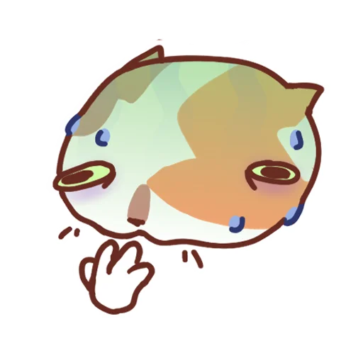 🤢 Стикер «Cat Motions without text» для Telegram
