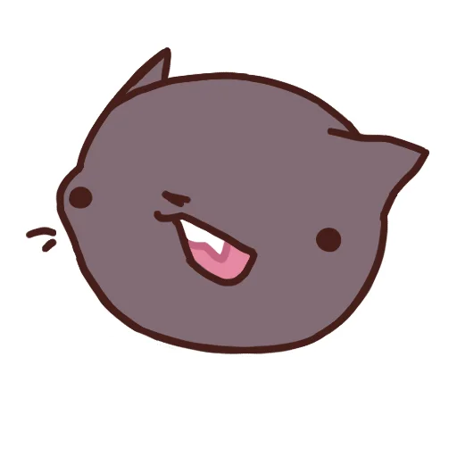 😀 Стикер «Cat Motions without text» для Telegram