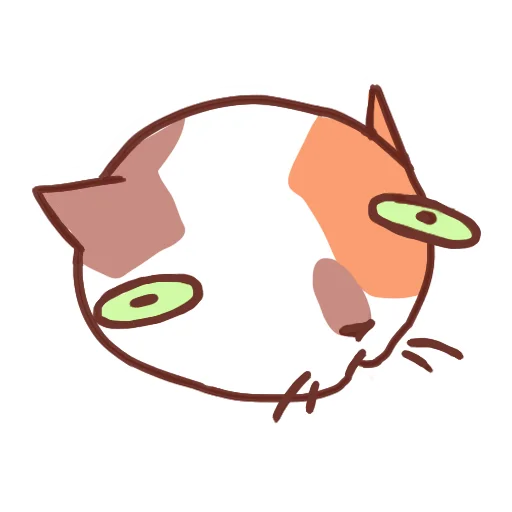 Стикерпак Cat Motions without text для Telegram — скачать
