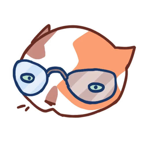 🤓 Стикер «Cat Motions without text» для Telegram