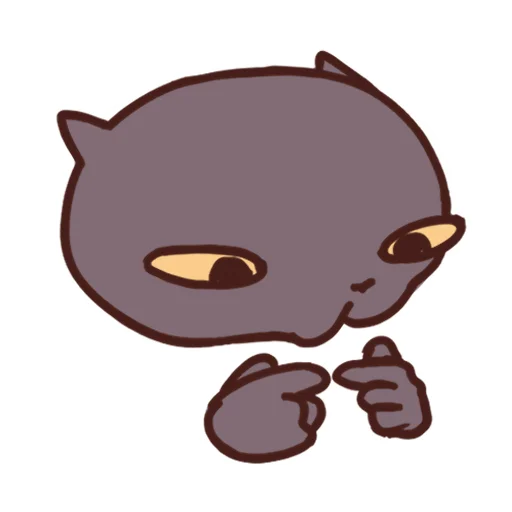 👉 Стикер «Cat Motions without text» для Telegram