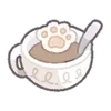☕ Эмодзи «Cats Paw» для Telegram