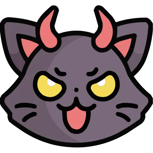 😈 Стикер «Cats» для Telegram