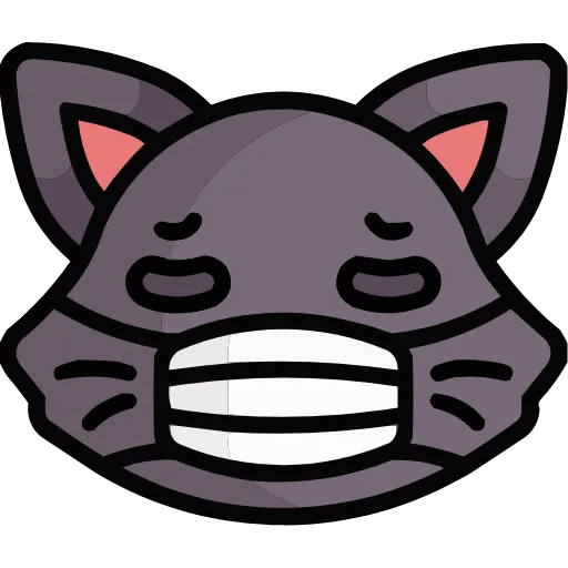 😷 Стикер «Cats» для Telegram