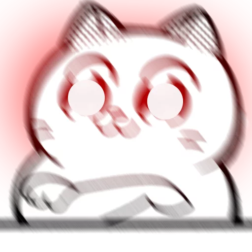 👹 Стикер «Catting cat» для Telegram