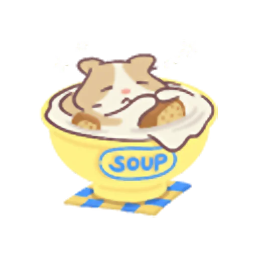 Стикерпак Cats &amp; Soup для Telegram — скачать