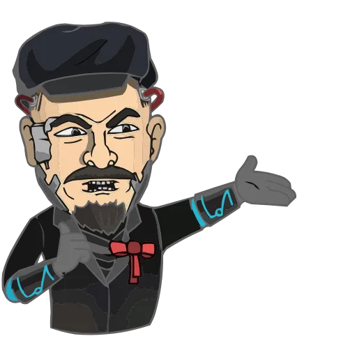 💁‍♂️ Эмодзи «Осторожно, киберземляне!» для Telegram