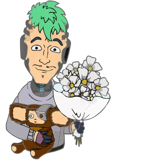 💐 Эмодзи «Осторожно, киберземляне!» для Telegram