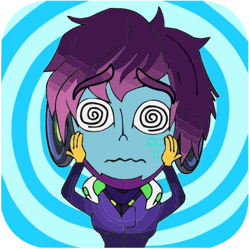 😵‍💫 Эмодзи «Осторожно, киберземляне!» для Telegram