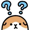 ❓ Эмодзи «Cute cavy - морская свинка» для Telegram