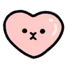 ❤️ Эмодзи «Cute cavy - морская свинка» для Telegram