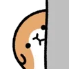 😶 Эмодзи «Cute cavy - морская свинка» для Telegram
