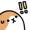 😶 Эмодзи «Cute cavy - морская свинка» для Telegram