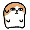 😕 Эмодзи «Cute cavy - морская свинка» для Telegram