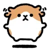 😶 Эмодзи «Cute cavy - морская свинка» для Telegram